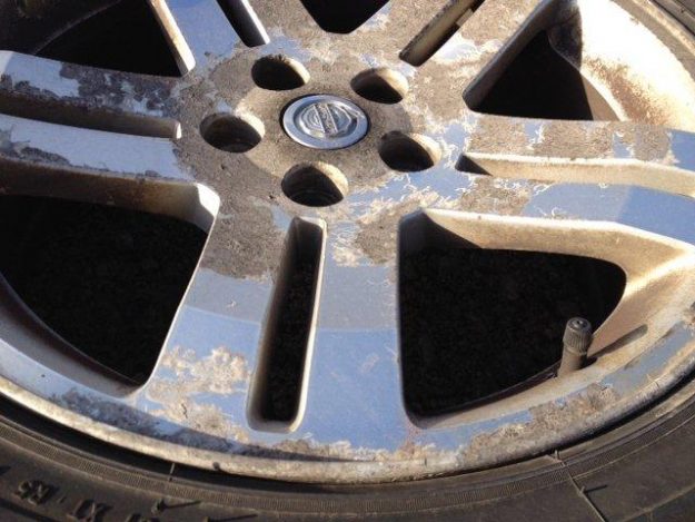 Corroded Chrysler alloy