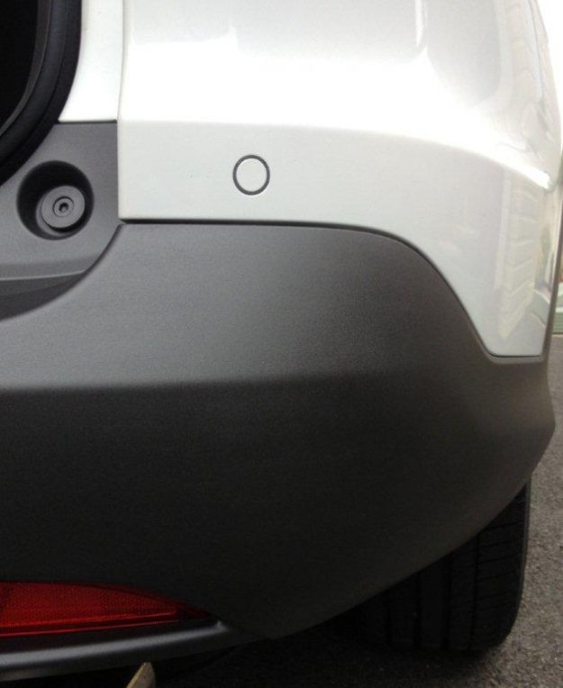 Repaired Honda CRV Scuffed Bumper