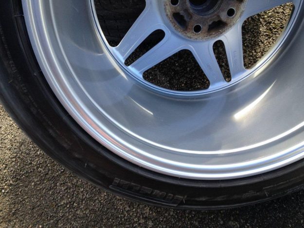 Ferrari repaired alloy