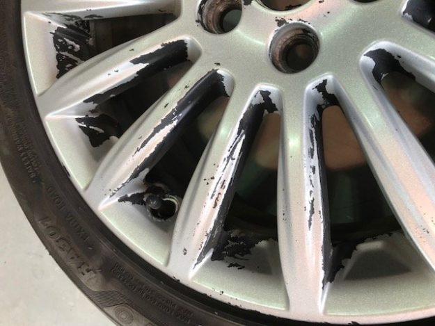 Acid damaged alloy