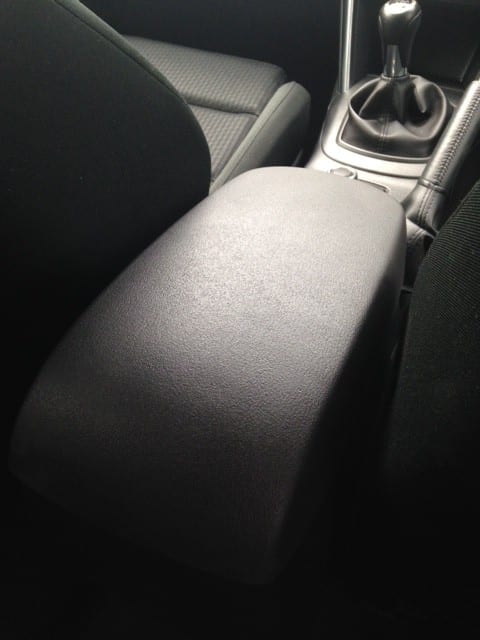 Repaired centre console