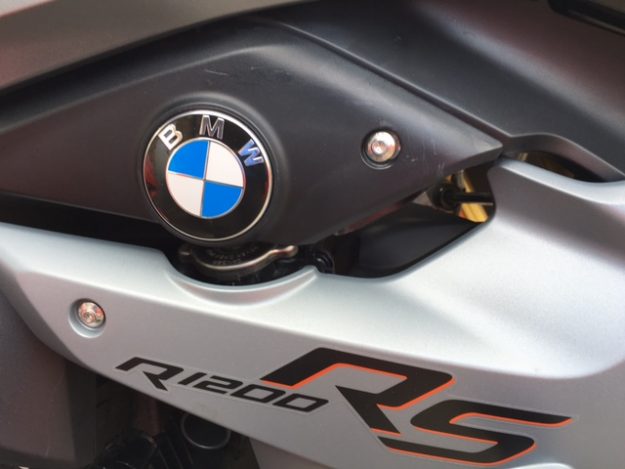 BMW Motorbike trim Damaged BMW trim