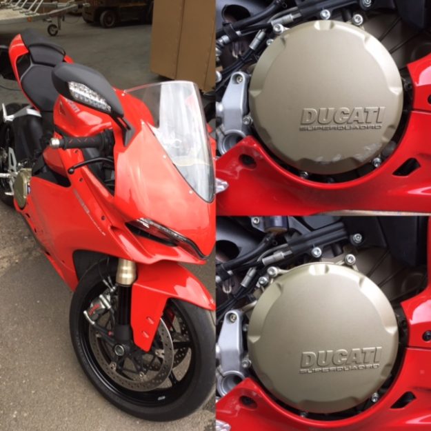 Ducati motorbike repair