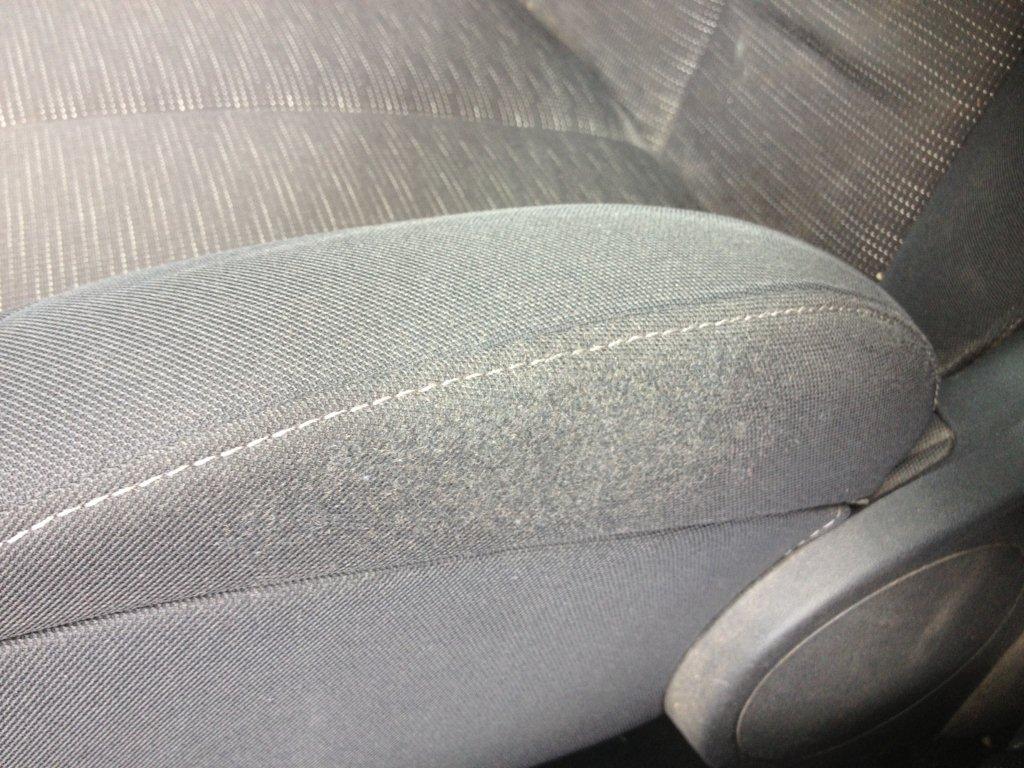 Repaired Renault Scenic Fabric Seat