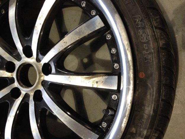 Damaged alloy, Leics