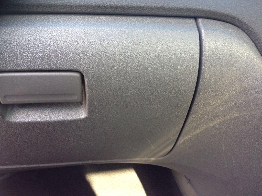 Scratched Glove Box